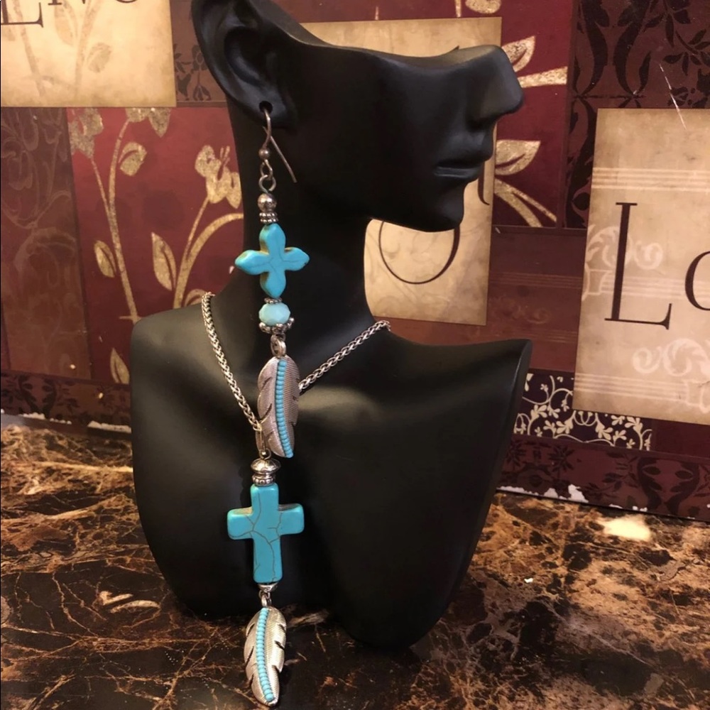 Brighton's Necklace and earring set